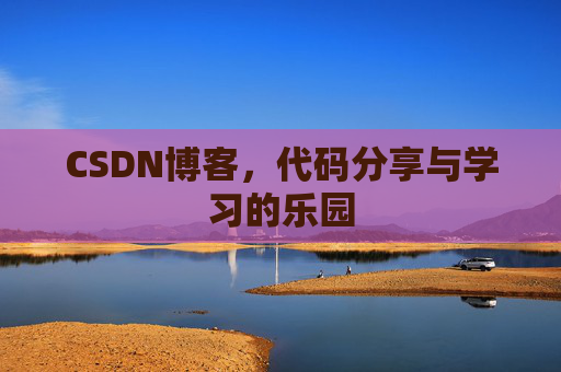 CSDN博客，代码分享与学习的乐园